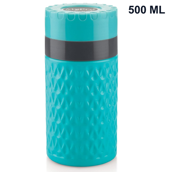 3039 Handy Flask 500ml - Hot and Cold Inner Steel, Easy Carry (Multicolor)