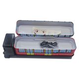 AM0460 Pencil Box Cartoon Printed School Bus Metal