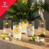 AM5441 YERA Prima Lisbon ZEST Juice Glass Tumbler-Set of 6 Pcs - Each 230Ml