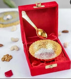 AM0750 Silver & Gold Plated Bowl Set For Gift | Premium Gold & Silver Bowl