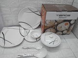 AM3636 Tibros Smart Series Strokes Melamine Dinner Set 32Pcs