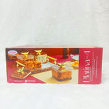 AM6172 Asian Platina 4-Piece Multipurpose Dry Fruit Box