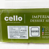 Di0229 Cello Crockery Imperial Plus Dessert Set – 7 Pcs (Oxford Design)