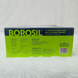 AM6195 Borosil Klip N Store Square Glass Container - 1 Ltr with Air Tight Lid