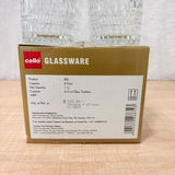 AM6597 Cello Iris K-Series Glass Tumbler Set, 275ml (Set of 6)