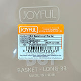 AM6524 Joyful Dot Basket Long - Multipurpose Storage Organizer (3 Pcs Set)