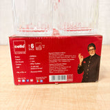 AM6603 Cello Opera Glass Tumblers Set, 215ml (Set of 6)