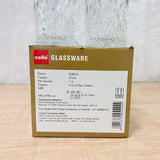 AM6598 Cello Dublin K-Series Glass Tumbler Set, 275ml (Pack of 6)