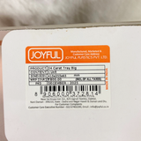 TM0184 JOYFUL 24 Carat Premium Big Serving Tray with Gold-Tone Handles (Big)