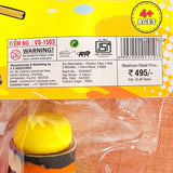 AM6515 Plastic Cricket Set for Kids - No.3 (Bat, 2 Balls, 3 Wickets, Stand Base) - Ages 4+