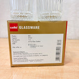 AM6564 Cello Rio K-Series Glass Tumbler Set, 275ml (Set of 6)