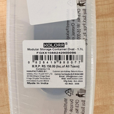 AM6743 KOLORR Modular Oval Storage Container - 1.1 Ltr