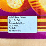 TM0073 Cashew Jar with Airtight Ribbed Lid - 1pc