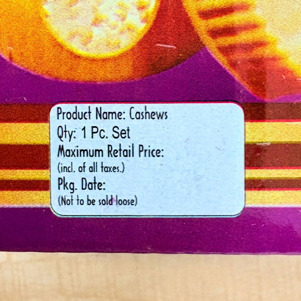 TM0073 Cashew Jar with Airtight Ribbed Lid - 1pc