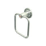 3906 Silver Towel Square Ring Holder