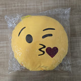 AM6980 Winking Kiss Emoji Plush Cushion Pillow