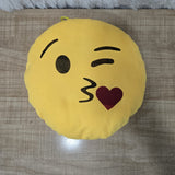 AM6980 Winking Kiss Emoji Plush Cushion Pillow