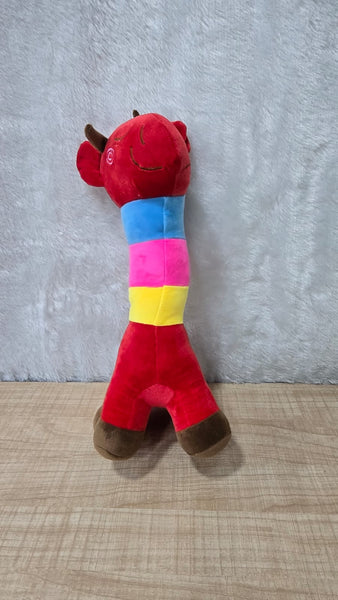 AM6953 Colorful Plush Giraffe Soft Toy