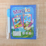 AM6880 Accura Magic Water Drawing Book - Reusable Cartoon Vehicle Painting Set for Kids