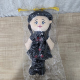 AM6969 Black Stuffed Plush Doll with "MY DOLL" Embroidery and Hat