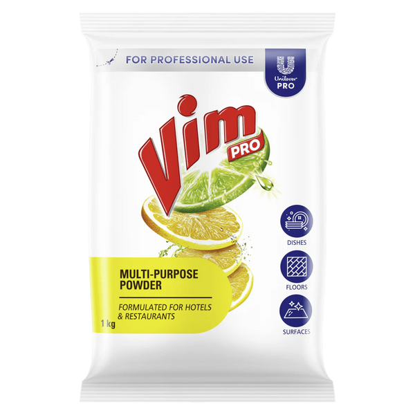 AM3127 Vim Detergent Powder 1 Kg Pro Multipurpose Powder