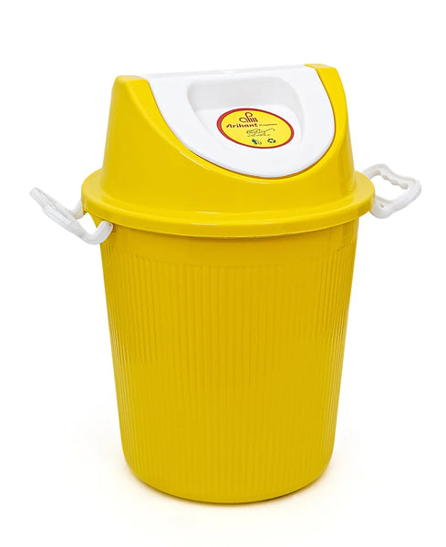 3942 PLASTIC DUSTBINS MADE FROM 100 % VIRGIN PLASTIC AND IT CAN USED OUTDOORS AND INDOORS. IT IS VERY DURABLE AND FRIENDLY DESIGN WITH SWING PATTERN. CAN BE USE IN HOSPITALS ,