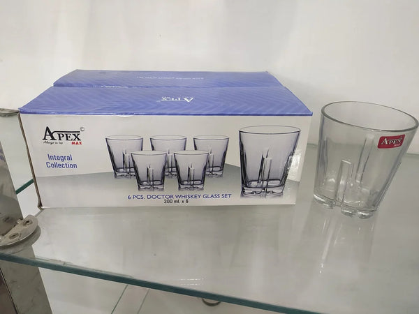 AM0324 Plaza Juice Glass Set 180ml 6Pcs Set