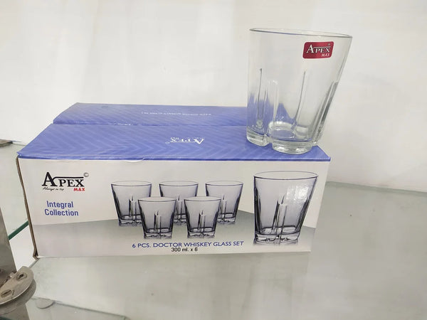 AM0324 Plaza Juice Glass Set 180ml 6Pcs Set