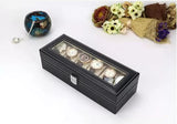 AM3542 Wrist Watch Display Box 6 Slots Watch Storage Box