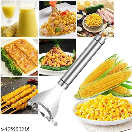 3134 Premium Corn Peeler, Stainless Steel Corn Cob Peeler