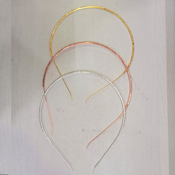 AM1237 Metal Stone Hairband