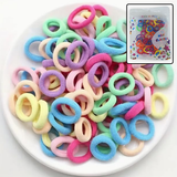 AM1031 Hair Elastics 100 pics (Hair Ties)