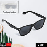 7703 Sunglasses Light Weight & Classic Vintage Style Frame Sunglasses  For Men , Women , & Boys Use Glasses DeoDap