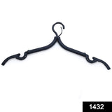 1432 Portable & Foldable Multicolor Plastic Hangers (1pc) - DeoDap