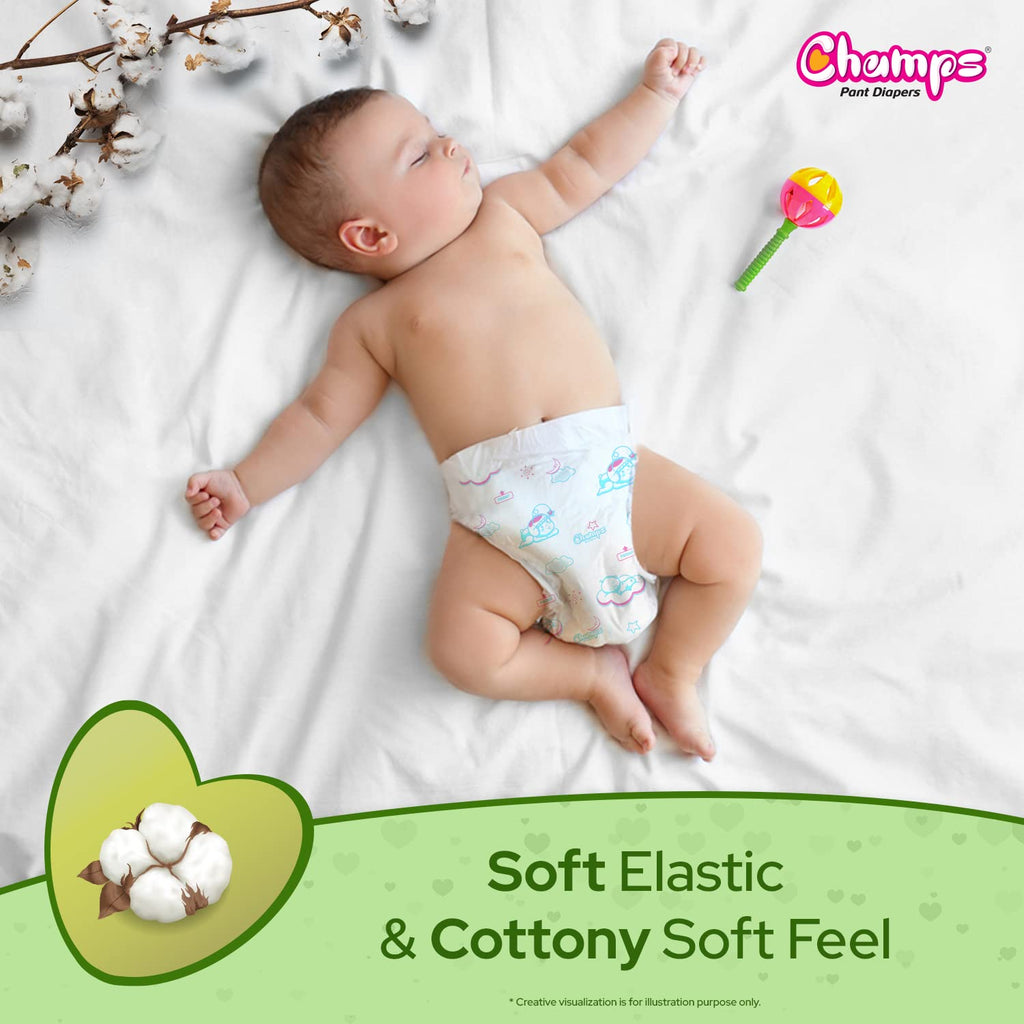 Buy Baby Diaper Pants,Small Size, 75 Count, Double Layer Leakage Protection  Infused With Aloe Vera, Cottony Soft High Absorb Technology (Pack of 1)  Online at Low Prices in India - Amazon.in
