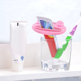 4876 Toothpaste Tube Squeezer, 3.5inch Animal Toothpaste Squeezer Tube Squeezer Toothpaste Clip for Extruding Toothpaste Facial Washing Milk Tomato Sauce and Other Tubular Items ( 1 pc ) DeoDap