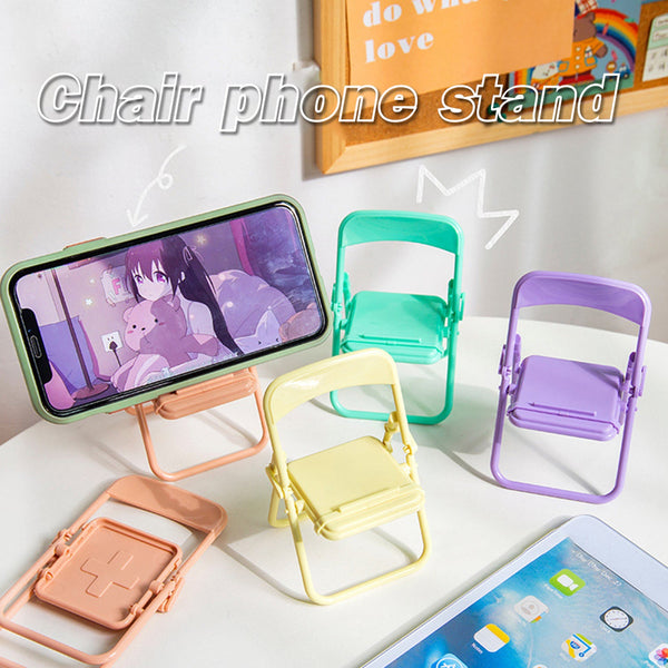 4797 1 Pc Chair Mobile Stand used in all kinds of household and official purposes as a stand and holder for mobiles and smartphones etc. freeshipping - DeoDap