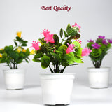 4950 Flower Pot Artificial Decoration Plant | Natural Look & Plastic Material For Home , Hotels , Office & Multiuse Pot DeoDap