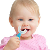 4774 Kids U S Tooth Brush used in all kinds of household bathroom places for washing teeth of kids, toddlers and children’s easily and comfortably.