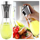 5340 Oil Dispenser Bottle, Oil and Vinegar Cruet, Oil Sprayer Dispenser, Olive Oil Dispenser 200 ml Mist Oil Spray Bottle for Cooking with Plastic