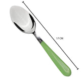 2269 Stainless Steel Spoon with Comfortable Grip Dining Spoon Set of 6 Pcs - DeoDap