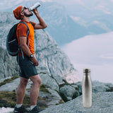 6857  Water Bottle for Office, Thermal Flask, Stainless Steel Water Bottles, Fridge Water Bottle, Hot & Cold Drinks, BPA Free, Leakproof, Portable For office/Gym/School 1000 ML