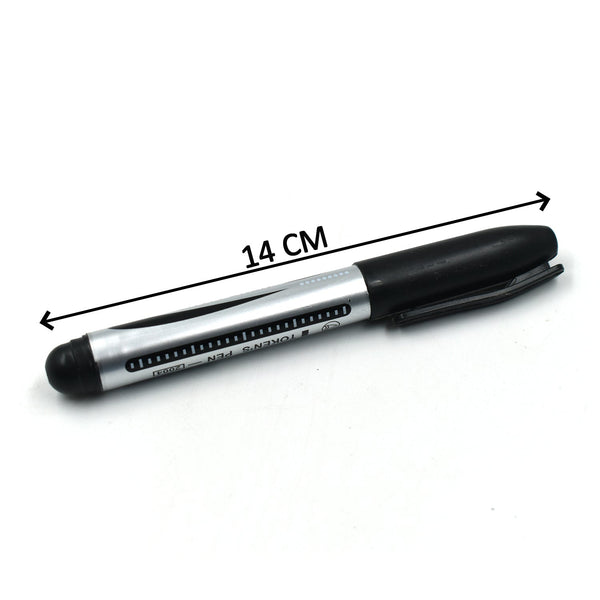 9018 10 Pc Black Marker used in all kinds of school, college and official places for studies and teaching among the students. freeshipping - DeoDap