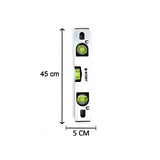 1650 Spirit Level Carpenter's Level Magnetic Carpenter's Level  Overhead Viewing Slot for Levelling, Furniture & Construction DeoDap