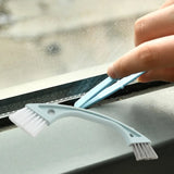 8144 Multi Purpose Double Side Twin Cleaning Brush For Home & Clening Brush (1 Pc)