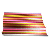 5519 Home Paper Straws Durable & Eco-Friendly Colorful - Drinking Straws & Party Decoration Supplies, Adorable Solid Color Food Grade Paper Straws for Birtay Wedding Baby Shower Celebration (25 Pcs Set)