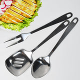 2419 SERVING SPOON SET COOKING SPOON SET HIGH QUALITY PREMIUM SPOON SET ( 3PC SET ).