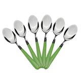 2269 Stainless Steel Spoon with Comfortable Grip Dining Spoon Set of 6 Pcs - DeoDap