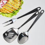 2491 Serving Spoon Set Cooking Spoon Set High Quality Premium Spoon Set  ( 3pc Set ) DeoDap