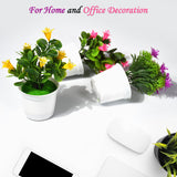 4950 Flower Pot Artificial Decoration Plant | Natural Look & Plastic Material For Home , Hotels , Office & Multiuse Pot DeoDap